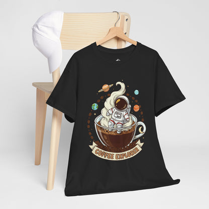 Astronaut Coffee Adventure Tee, Unisex Heavy Cotton Tee, Space-Themed Shirt, Fun Gift for Coffee Lovers, Cozy Casual Wear, Unique [...]