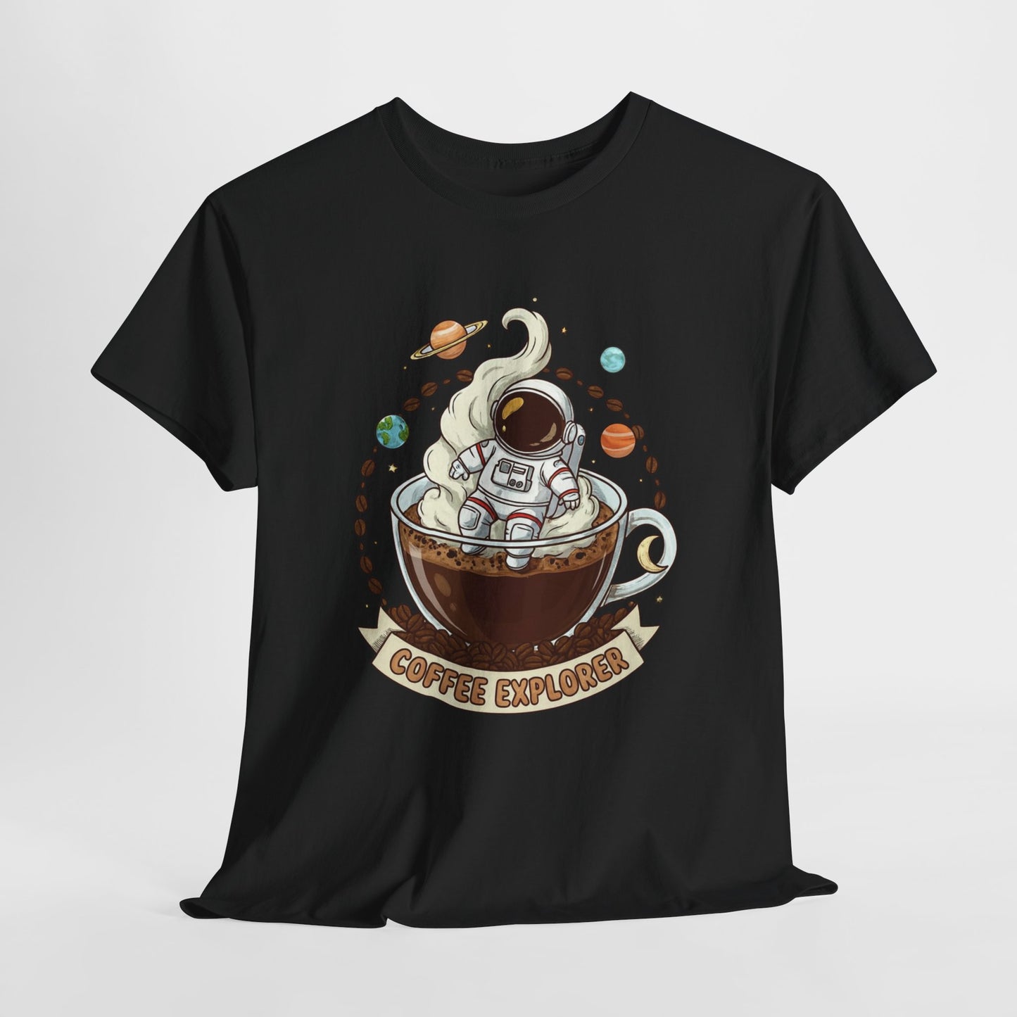 Astronaut Coffee Adventure Tee, Unisex Heavy Cotton Tee, Space-Themed Shirt, Fun Gift for Coffee Lovers, Cozy Casual Wear, Unique [...]