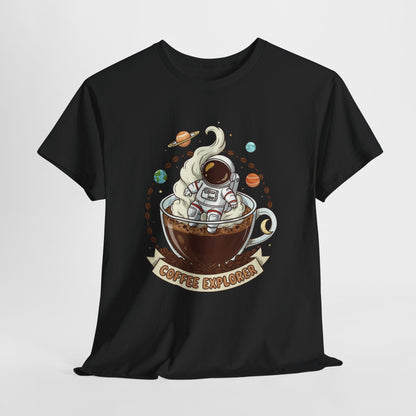 Astronaut Coffee Adventure Tee, Unisex Heavy Cotton Tee, Space-Themed Shirt, Fun Gift for Coffee Lovers, Cozy Casual Wear, Unique [...]