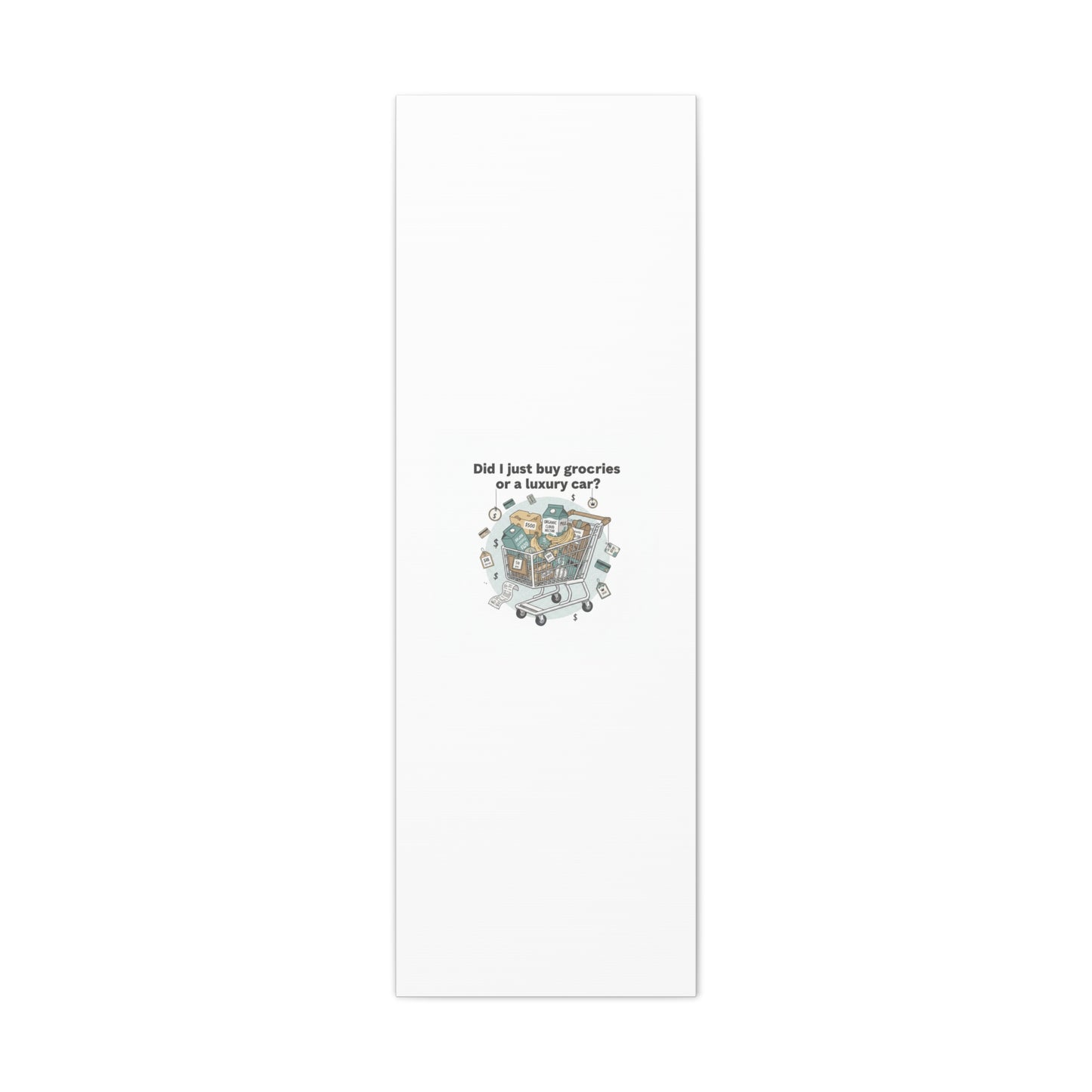 Did I Just Buy Groceries or a Luxury Car? Canvas | grocery prices meme, budget humor