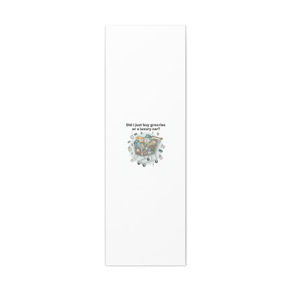 Did I Just Buy Groceries or a Luxury Car? Canvas | grocery prices meme, budget humor