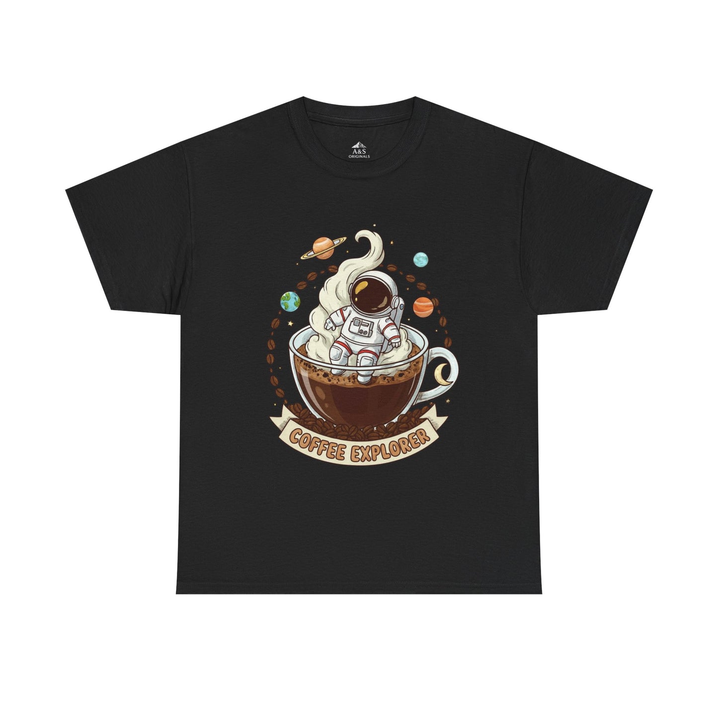 Astronaut Coffee Adventure Tee, Unisex Heavy Cotton Tee, Space-Themed Shirt, Fun Gift for Coffee Lovers, Cozy Casual Wear, Unique [...]