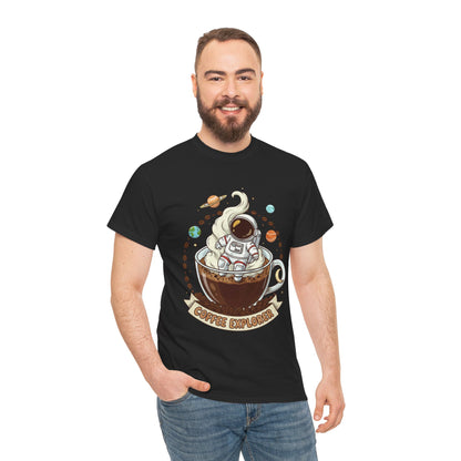 Astronaut Coffee Adventure Tee, Unisex Heavy Cotton Tee, Space-Themed Shirt, Fun Gift for Coffee Lovers, Cozy Casual Wear, Unique [...]