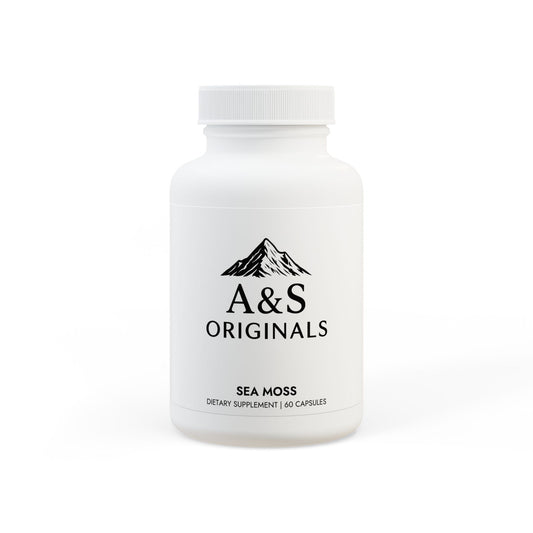 A&S - Sea Moss Supplement (60 Capsules)