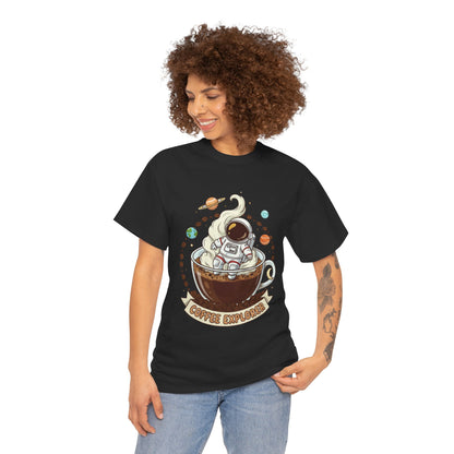 Astronaut Coffee Adventure Tee, Unisex Heavy Cotton Tee, Space-Themed Shirt, Fun Gift for Coffee Lovers, Cozy Casual Wear, Unique [...]