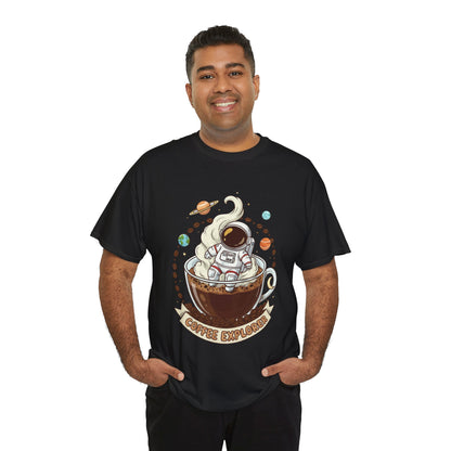 Astronaut Coffee Adventure Tee, Unisex Heavy Cotton Tee, Space-Themed Shirt, Fun Gift for Coffee Lovers, Cozy Casual Wear, Unique [...]