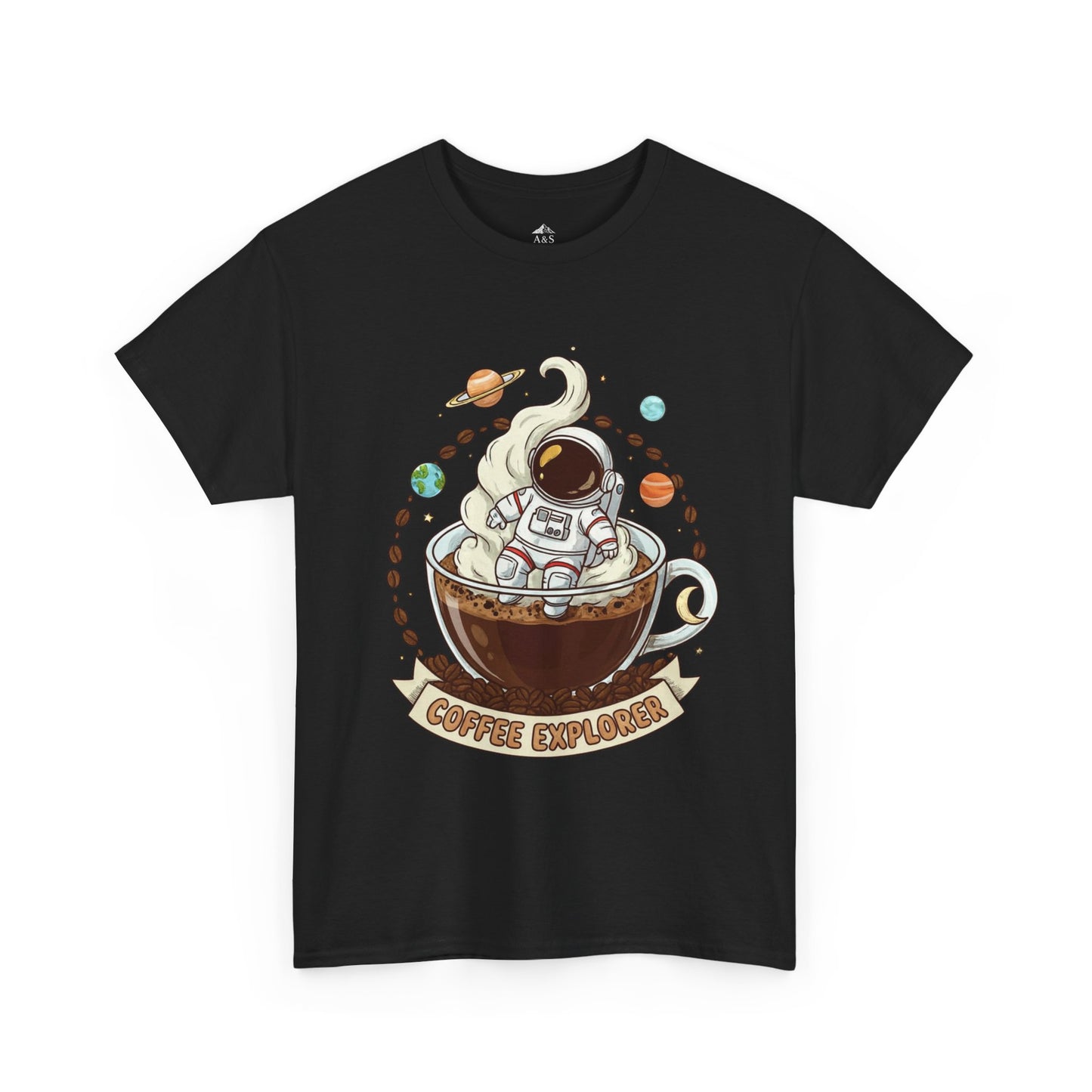 Astronaut Coffee Adventure Tee, Unisex Heavy Cotton Tee, Space-Themed Shirt, Fun Gift for Coffee Lovers, Cozy Casual Wear, Unique [...]