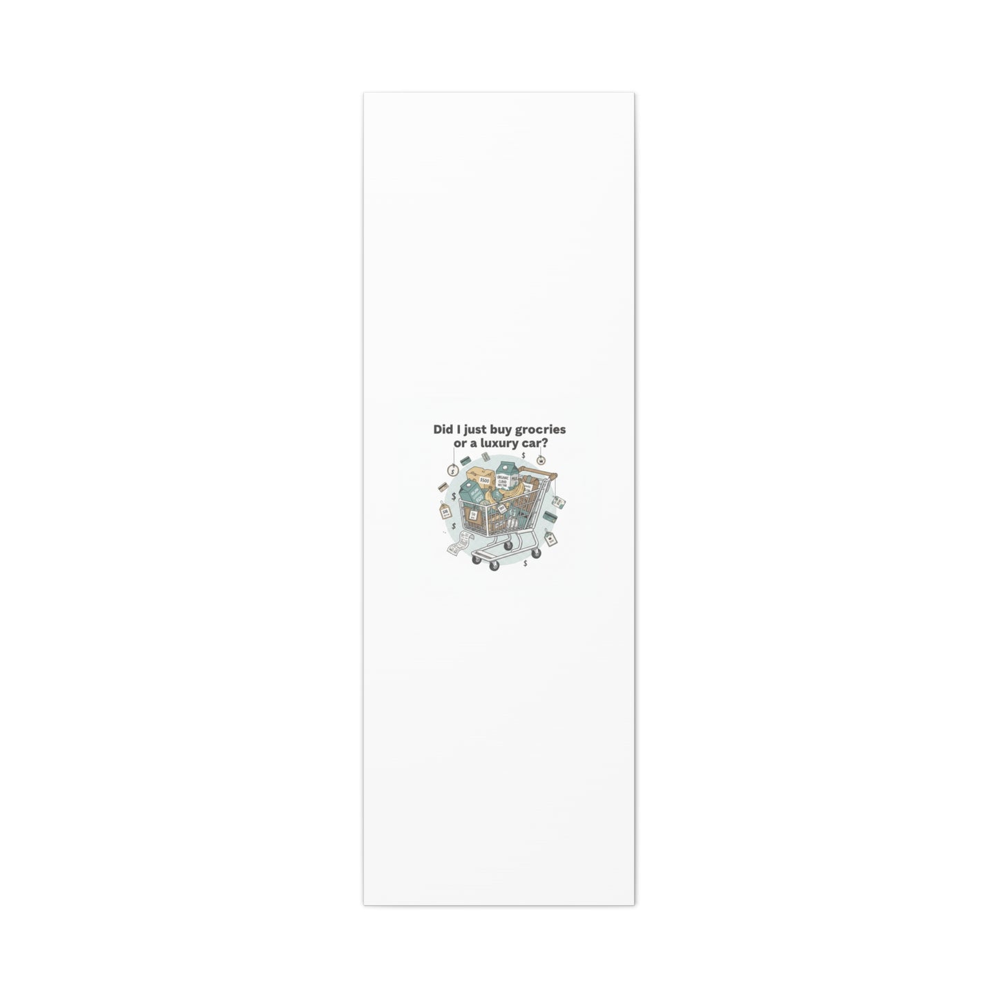 Did I Just Buy Groceries or a Luxury Car? Canvas | grocery prices meme, budget humor