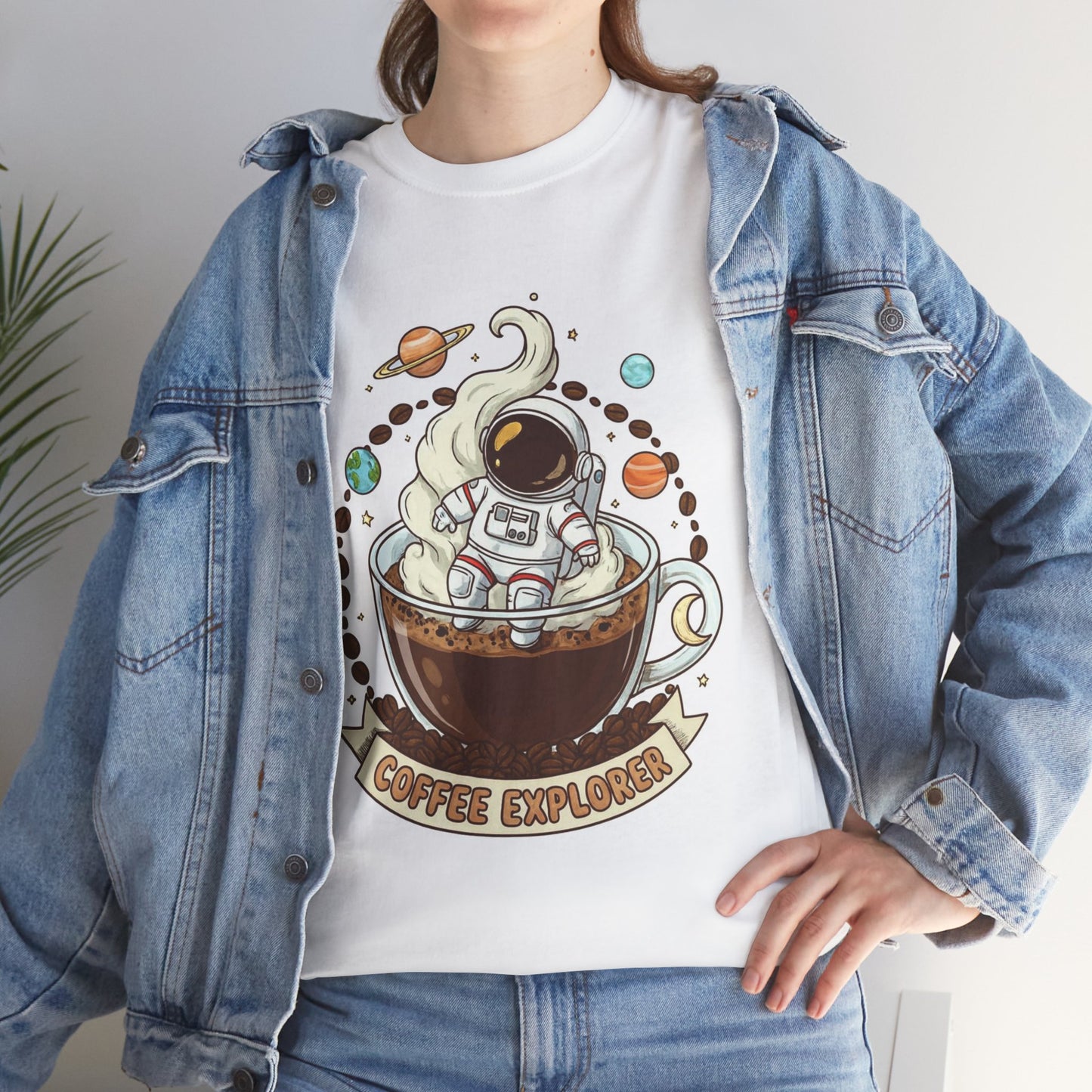 Astronaut Coffee Adventure Tee, Unisex Heavy Cotton Tee, Space-Themed Shirt, Fun Gift for Coffee Lovers, Cozy Casual Wear, Unique [...]