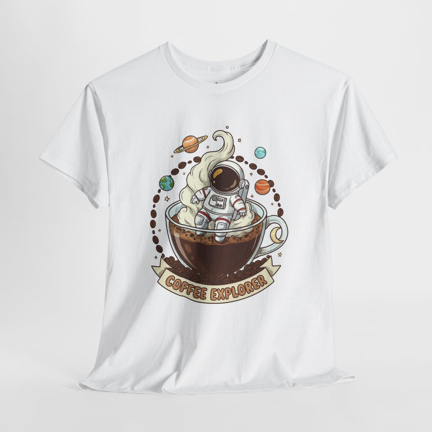 Astronaut Coffee Adventure Tee, Unisex Heavy Cotton Tee, Space-Themed Shirt, Fun Gift for Coffee Lovers, Cozy Casual Wear, Unique [...]