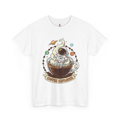 Astronaut Coffee Adventure Tee, Unisex Heavy Cotton Tee, Space-Themed Shirt, Fun Gift for Coffee Lovers, Cozy Casual Wear, Unique [...]